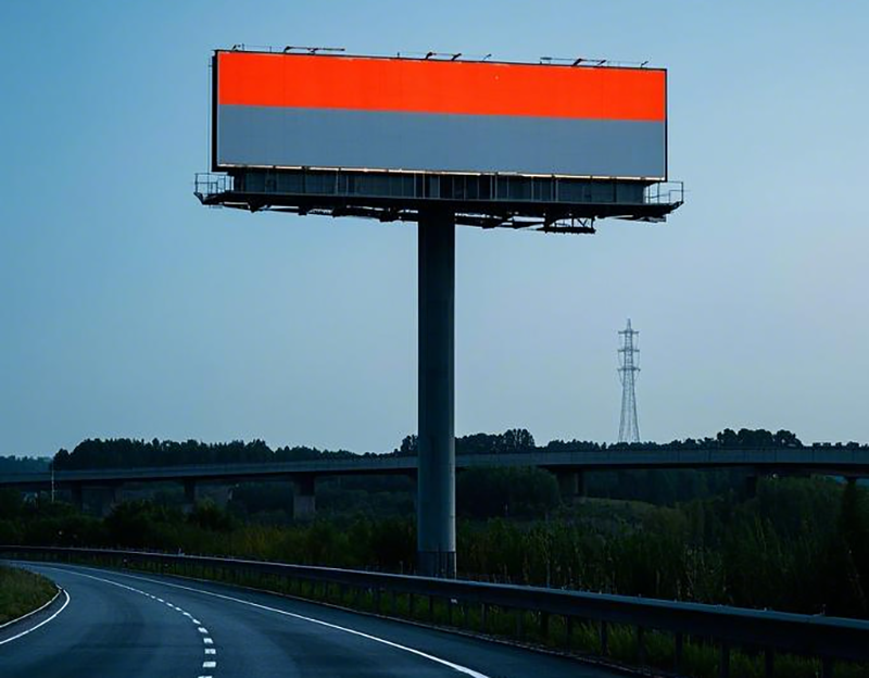 四川廣安單立柱廣告塔，高炮廣告牌制造商